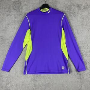 Nike Pro Combat Hyperwarm Shirt Mens Large Dri-Fit Max Fitted Athletic Training